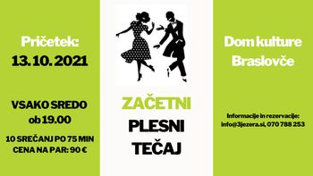 ZAČETNI PLESNI TEČAJ