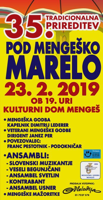 23. februarja že 35. Pod mengeško marelo