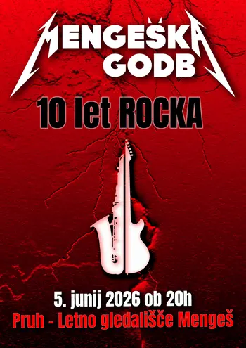 Rock koncert Mengeške godbe – 10 let rocka
