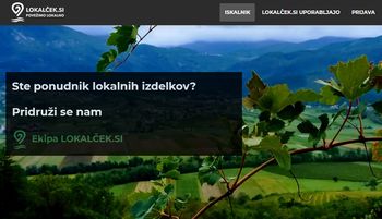 Po lokalne izdelke na Lokalček.si