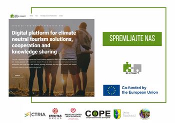 Intenzivno delo na projektu RE-CONNECT pripeljalo do novega digitalnega središča, namenjenega razvoju kompetenc turističnega kadra 
