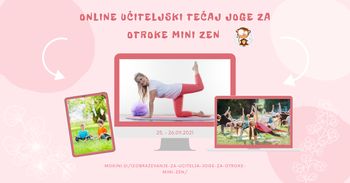 Učiteljski tečaj joge za otroke Mini zen