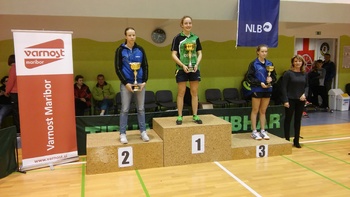 Ana in Katarina na stopničkah med članicami Ana in Katarina na stopničkah med članicami