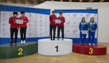 Katarina Stražar in Aleksandra Vovk bronasti v igri dvojic v Italiji