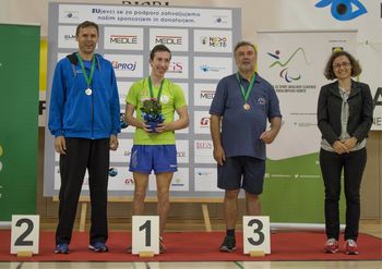 Državno prvenstvo za športnike invalide v namiznem tenisu