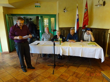 Redni letni občni zbor društva upokojencev Žužemberk marec 2017
