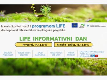 Nepovratna sredstva za okoljski projekt: spoznaj priložnost LIFE v decembru