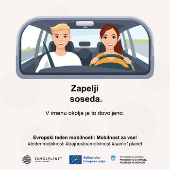 EVROPSKI TEDEN MOBILNOSTI 2025 na temo "Mobilnost za vse"