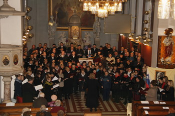Revija odraslih pevskih zborov dekanije Domžale Revija odraslih pevskih zborov dekanije Domžale
