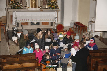Božična sveta maša v Krašnji Božična sveta maša v Krašnji