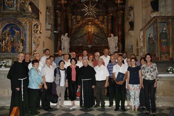 Mpz Janko Kersnik pod Marijinim plaščem na Ptujski gori