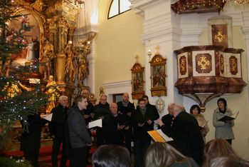 Moški pevski zbor Janko Kersnik tokrat v Škocjanu pri Dobu