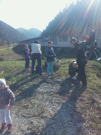 Člani in članice ŠKD Bregar očistili Trnjavo