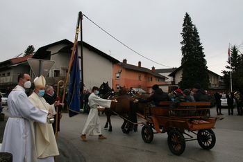 Blagoslov konj v Šentvidu pri Lukovici