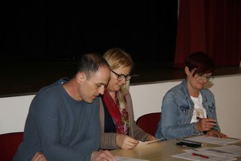 Zbor članov in članic KUD Fran Maselj Podlimbarski 