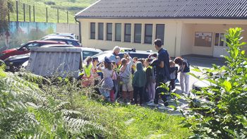 Podružnično osnovno  šoli v  Krašnji obiskala policistka