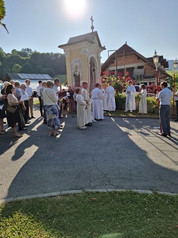 Telovska procesija v Krašnji 