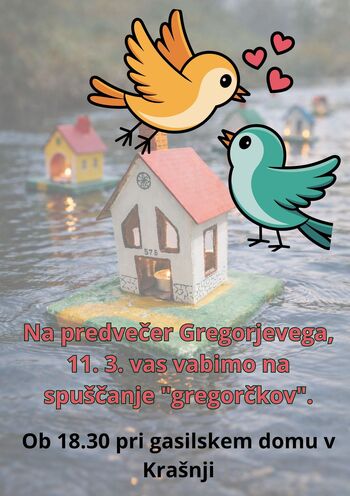Spuščanja gregorčkov 