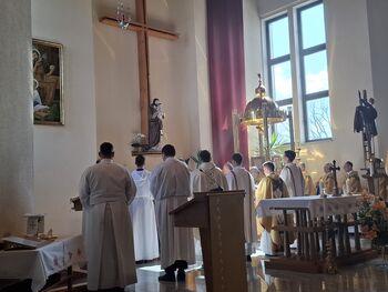 Romanje k svetemu Jožefu na Vir pri Domžalah 