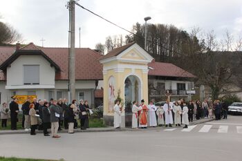 Cvetna nedelja v župniji Krašnja