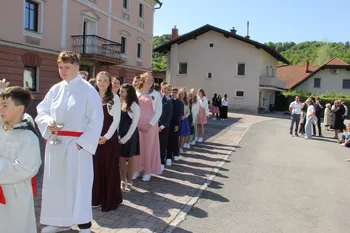 Sveta birma - praznik cele župnije
