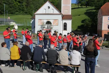 Prvomajski nastopi Godbe Lukovica