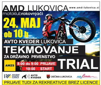 Tekmovanje za državno prvenstvo v trialu 