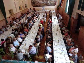 Zbor članov Območnega društva invalidov Dravinjske doline