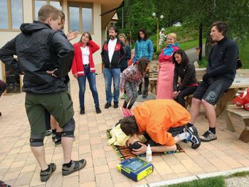 ŠTD Ojstra rida tudi v 2017 izvedlo izobraževanje iz prve pomoči za gorske kolesarje