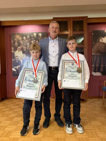 Slovesen sprejem bratov Čuček iz Bunčanov po izjemnih rezultatih na svetovnem prvenstvu v karateju