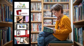 OSTANITE V VARNEM OBJEMU DOMA V DOBRI DRUŽBI E-KNJIŽNICE DOMŽALE Vabljeni v virtualni svet knjig, časopisov in informacij …