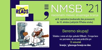 Nacionalni mesec skupnega branja, NMSB 2021