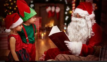 Pravljična urica z Božičkom