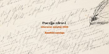 POEZIJA ZDRAVI 2026: rezultati literarnega natečaja POEZIJA ZDRAVI 2026: rezultati literarnega natečaja