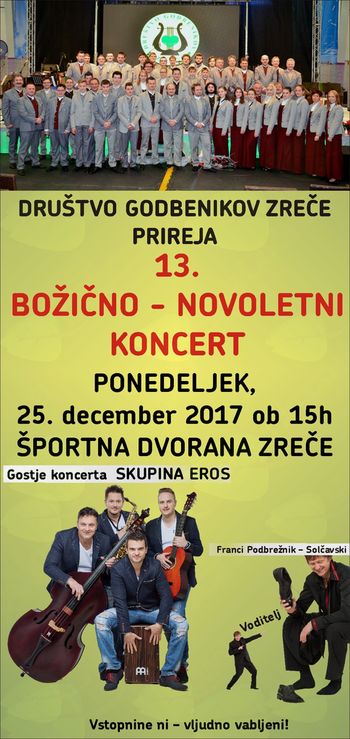 13. BOŽIČNO-NOVOLETNI KONCERT