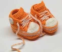 Pletenje copatk za novorojenčke