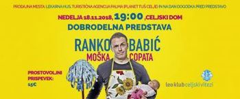 Dobrodelni večer: Moška copata