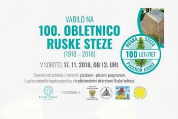 100. OBLETNICA RUSKE STEZE (1918 - 2018)
