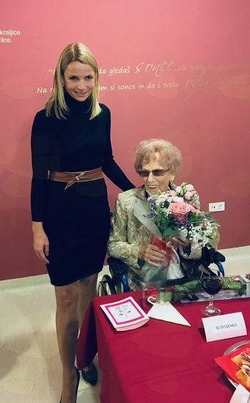 Podžupanja čestitala stoletni Erni Nečemer