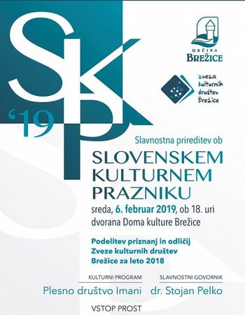 Slavnostna prireditev ob slovenskem kulturnem prazniku