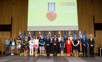 Sodeluj na natečaju Prostovoljec leta 2019