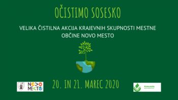 Vabljeni k čistilni akciji Očistimo sosesko 2020
