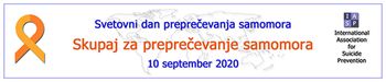 10. september – Svetovni dan preprečevanja samomora Preprečevanje samomora je družbena naloga 10. september – Svetovni dan preprečevanja samomora Preprečevanje samomora je družbena naloga