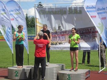 Maja zlata v finalu atletskega prvenstva za srednje šole