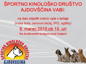 ŠKD Ajdovščina - Pes je bitje, ki je učljivo vse življenje