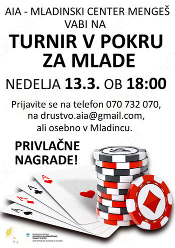 Turnir v pokru za mlade