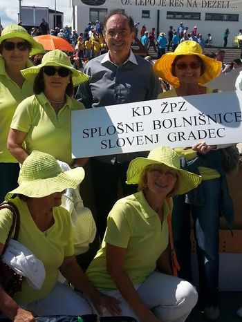 Pevke Ženskega pevskega zbora SB SG zapele na pevskem taboru