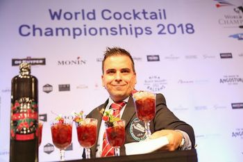 Tomaž Fartek postal vice prvak sveta v mešanju koktajlov