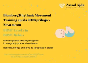 BRMT Babies – izobraževanje o razvoju dojenčka in primarnih refleksih