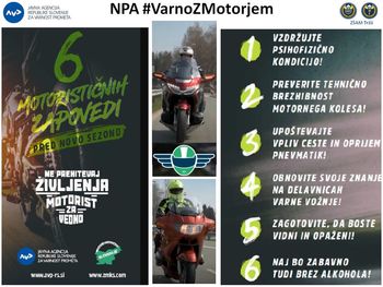 Nacionalna preventivna akcija Vozniki enoslednih motornih vozil 